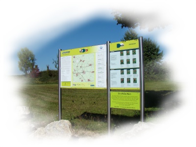 Nordic-Walking-Tafel in Hangen-Weisheim